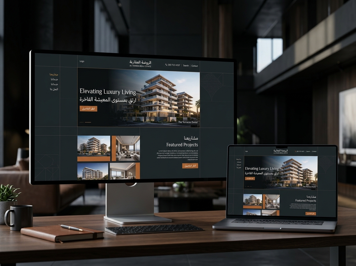 موقع شركة — Corporate Website
